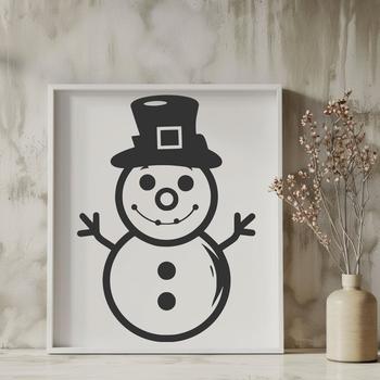 Free Unique Snow Vector Image