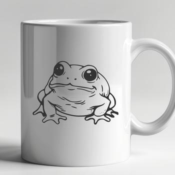 Frog In SVG, PNG, PDF And DXF Files