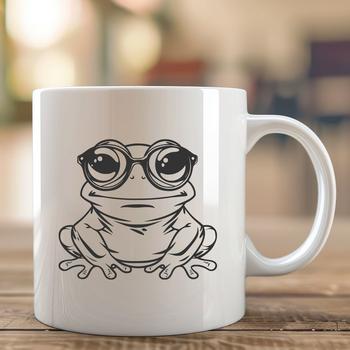 Unique Toad Wearing Glasses