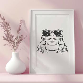 Free Toad Wearing Sunglasses