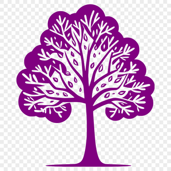 Free tree clip art design for digital use