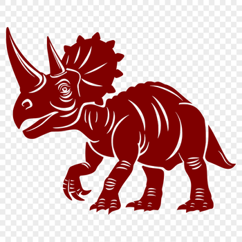 Free Triceratops - For Glowforge Project