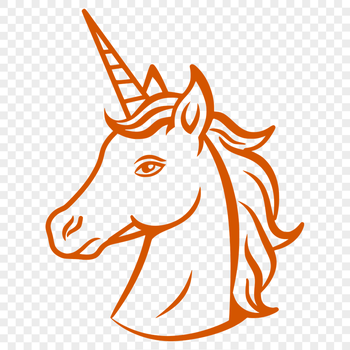 Free Unicorn Vector Illustration