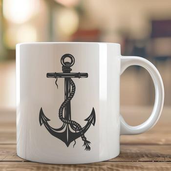 Free Unique Anchor Vector Image