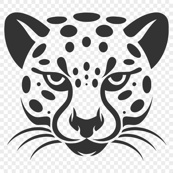 A close-up image of an ocelot's head, showcasing its distinctive features.