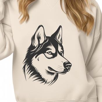 Free Husky - Sublimation SVG