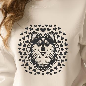 Stunning Shetland Sheepdog - Craft PDF