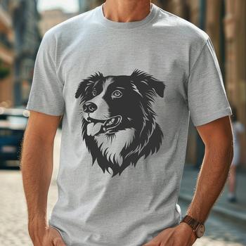 Stunning Australian Shepherd - Glowforge PNG