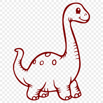 Stunning Brachiosaurus Digital Art