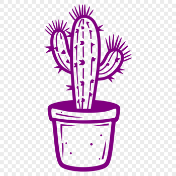 Artistic Cactus Clipart