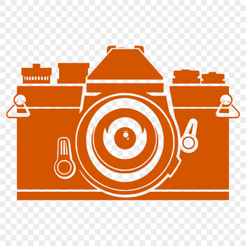 Close-up view of a modern camera lens and body.