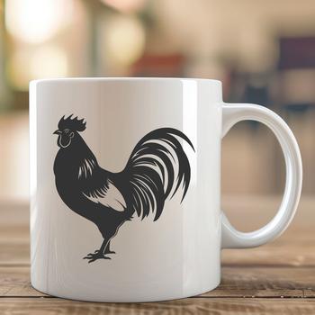 Creative Rooster SVG, PNG, PDF And DXF Files