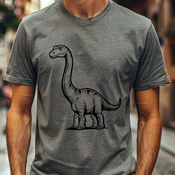 Stunning Brachiosaurus In SVG & PNG