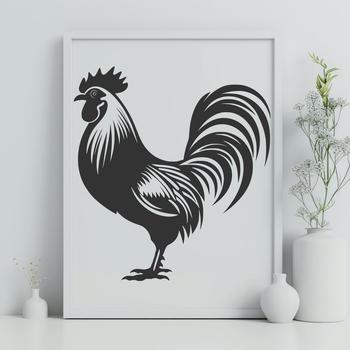 Free Cockerel - For Craft Project