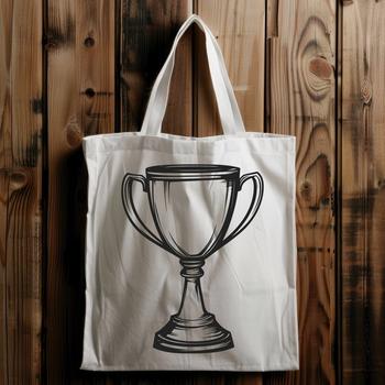 A 3D trophy icon designed as vector art, suitable for various graphic projects.
