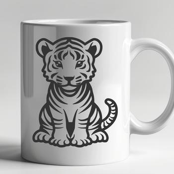 Unique Tiger - SVG Format