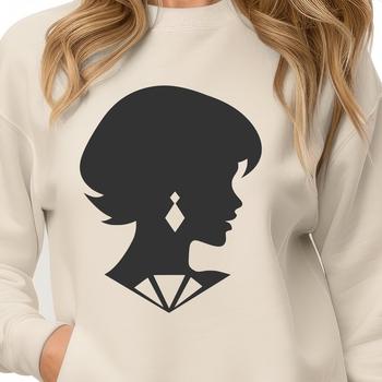 An illustration of a classic diamond head shape in vector format.