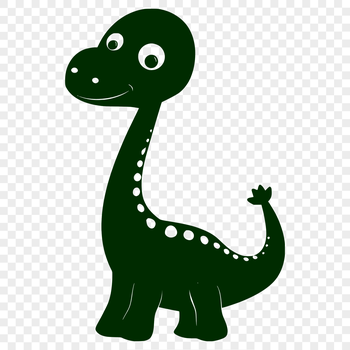 A detailed illustration of a prehistoric dinosaur, rendered as a vector image.