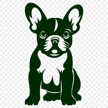 Unique French Bulldog Decal