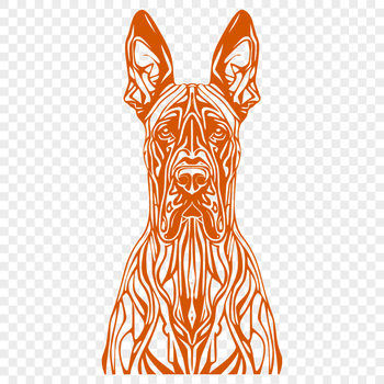 Free Great Dane SVG