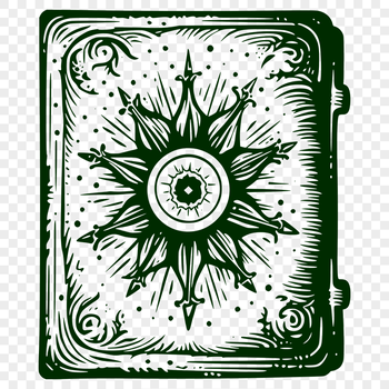 Beautiful Spell Book Clipart