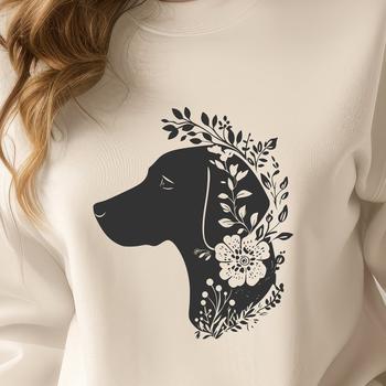 Creative Weimaraner PNG - For Laser Engraver Project