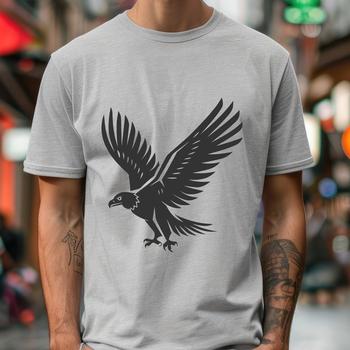 Stunning Flying Eagle Decal