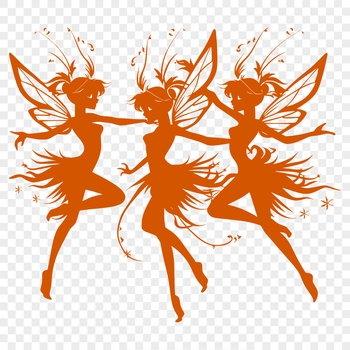 A detailed illustration of a mythical fairy from a fairy tale, suitable for vector design.