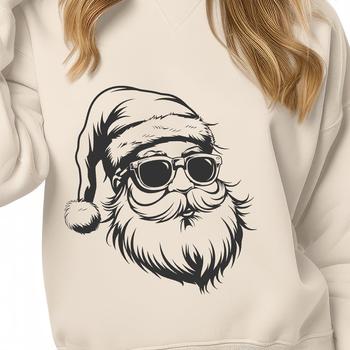 Unique Santa In PDF And PNG