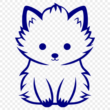 Fox SVG, PNG, PDF And DXF Files