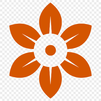 Beautiful Flower In PDF And PNG