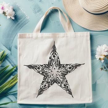 Artistic Star In SVG - Free Download