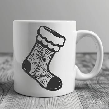 Free Unique Stocking Illustration