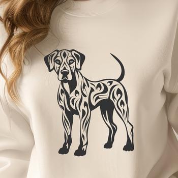 Free Standing Great Dane SVG