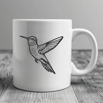 Free Unique Hummingbird Illustration