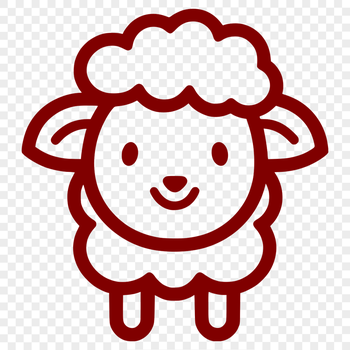 Beautiful Lamb SVG