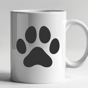 High-quality vector graphics of individual animal paws for design and crafting purposes.