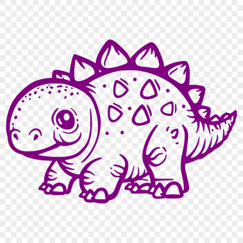 A prehistoric dinosaur figure in a full-body pose.