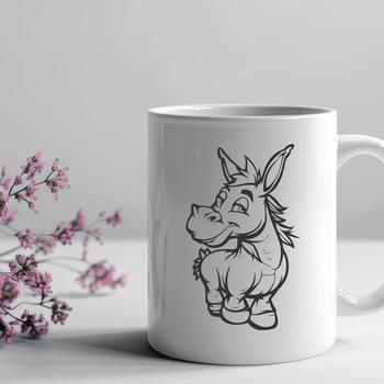 Beautiful Donkey - Craft SVG