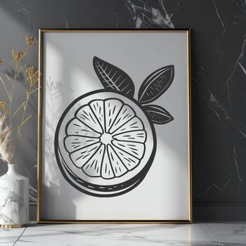 Free Unique Lemon Artwork