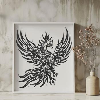 Creative Pheonix - Procreate DXF