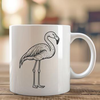 Stunning Flamingo - Laser Cutter PDF