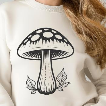 Stunning Mushroom - DXF Format