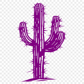 A succulent desert plant with sharp spines and waxy skin.
