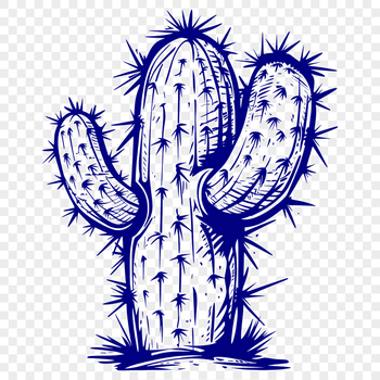 Creative Cactus Digital Art