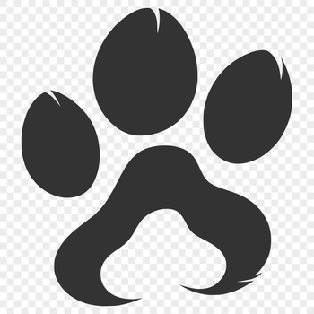 Unique Paw Print Clip Art SVG - Free Download