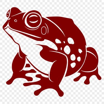 Beautiful Toad SVG, PNG, PDF And DXF Files