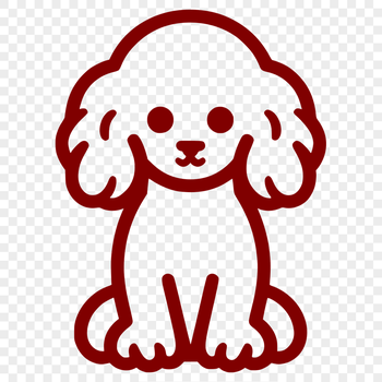 Unique Poodle Design