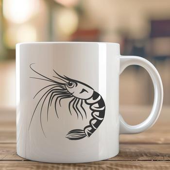 Artistic Shrimp - Craft DXF