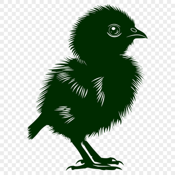An SVG vector art depiction of a turkey in its entirety, suitable for various designs and crafts.